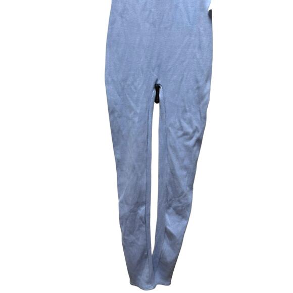 AS Revival Altar'd State NWT Blue One Piece Ribbed Jumpsuit - Picture 3 of 8